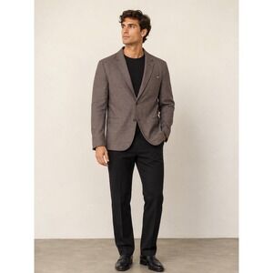 GUESS Men's Dark Gray 2 Button Blazer Size Large